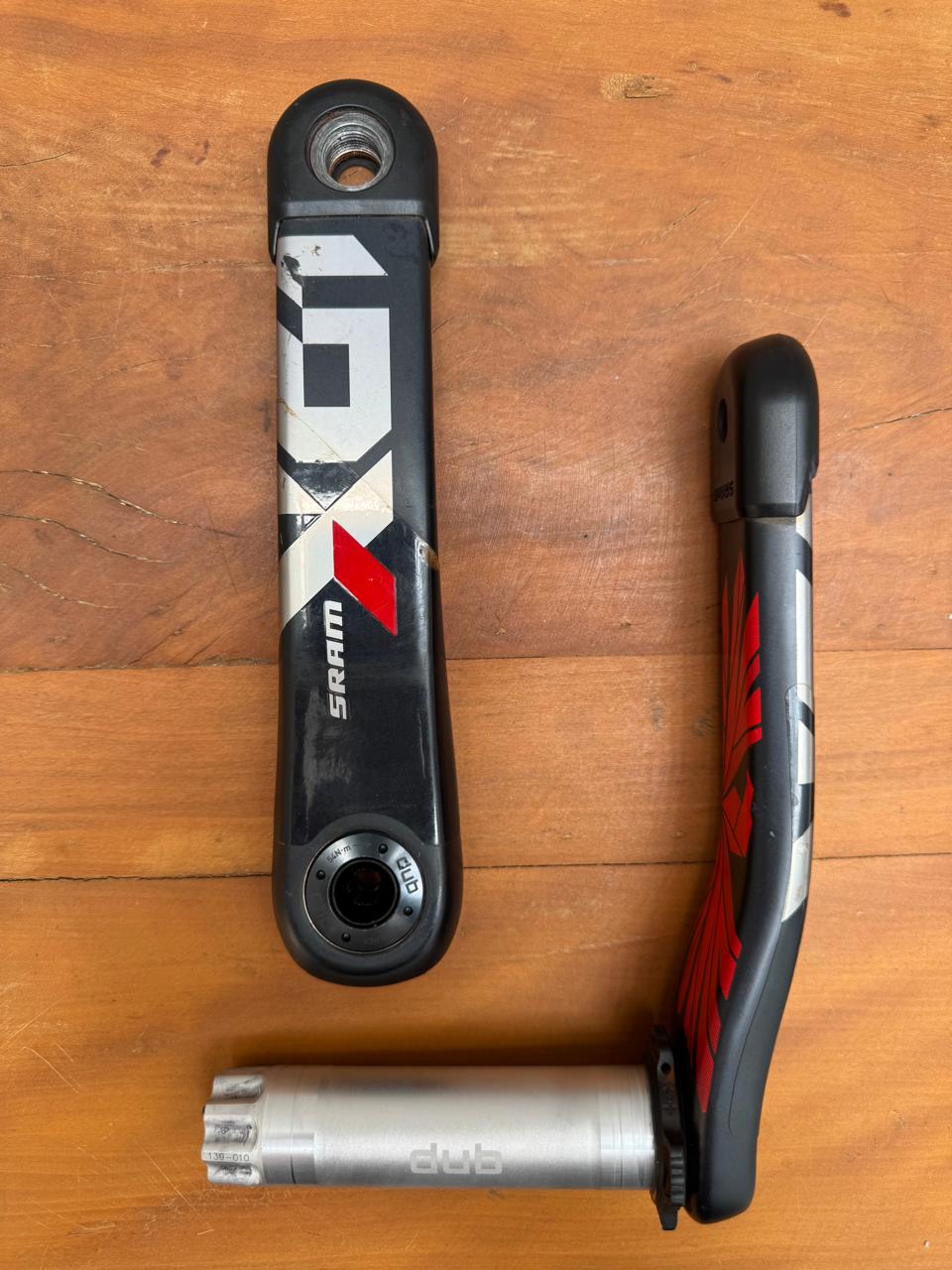 SRAM Braços pedivela sram X01 175mm