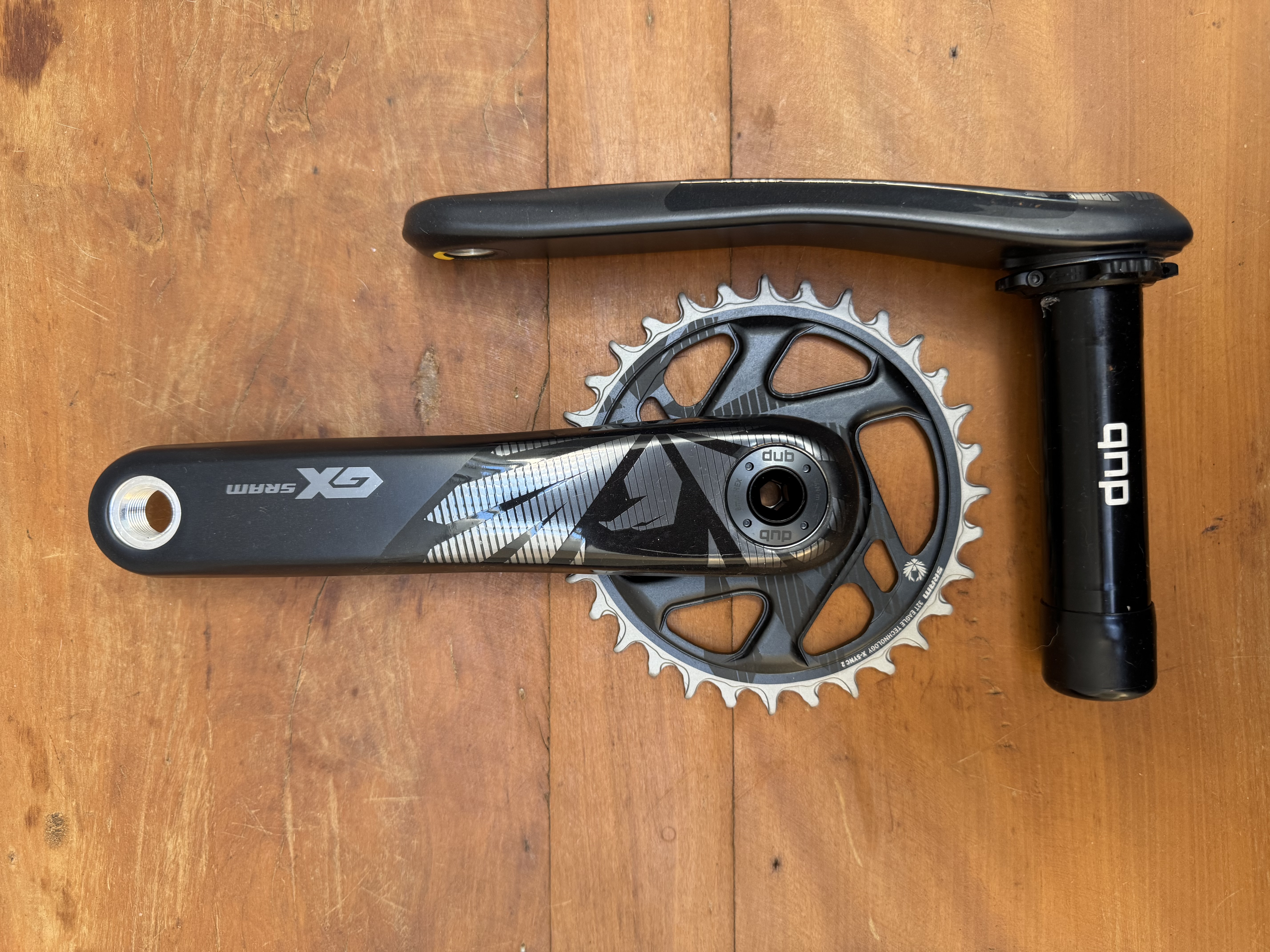 SRAM Pedivela Sram GX carbono 175mm