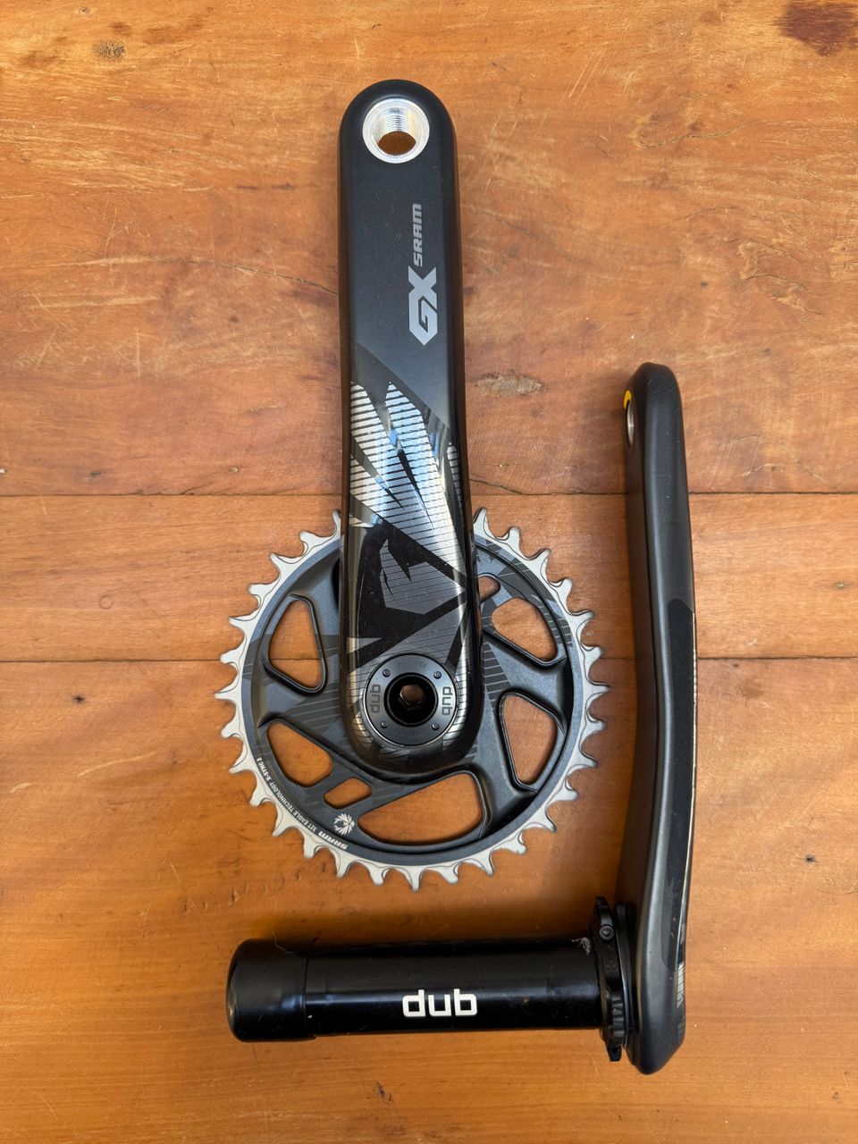 Pedivela Sram GX carbono 175mm