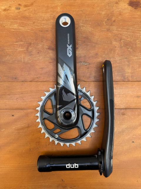 SRAM Pedivela Sram GX carbono 175mm