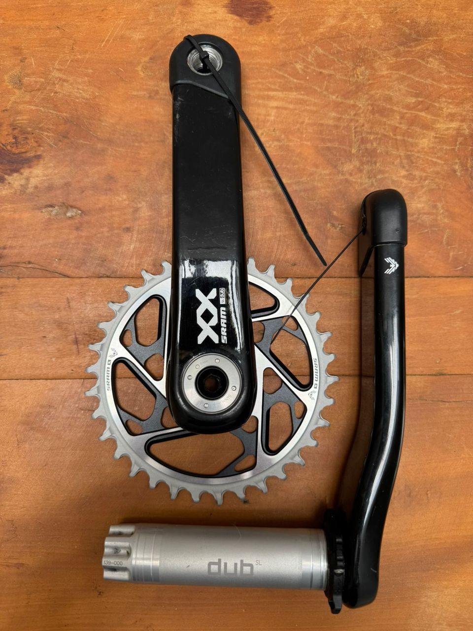 Pedivela Sram XX SL T-Type 175mm coroa 34